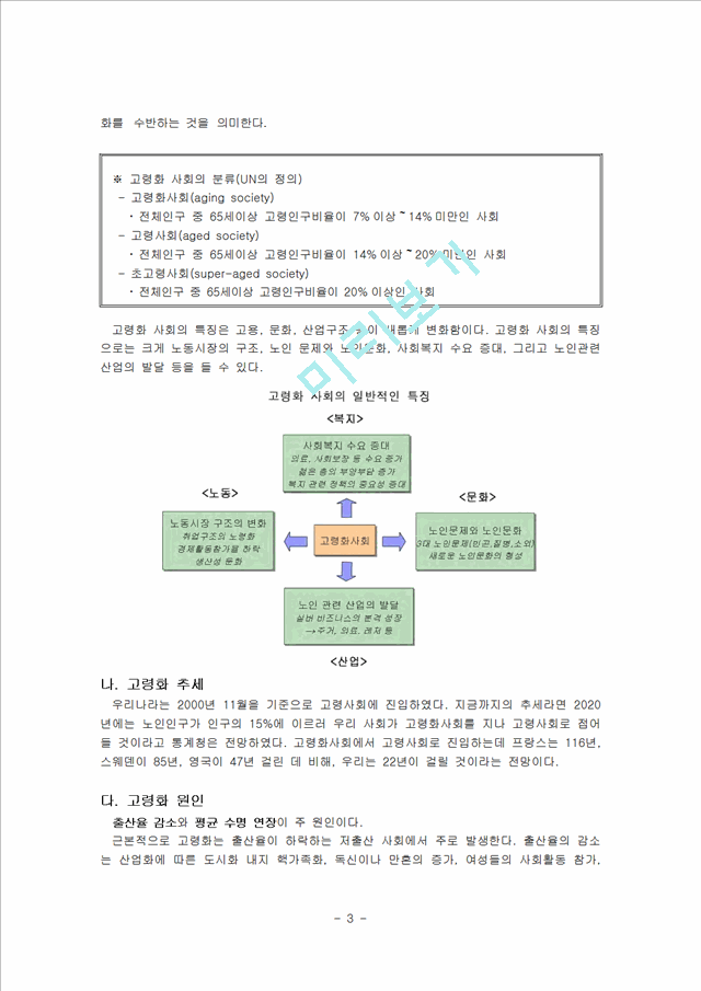 1000원](평생교육) 고령화사회 도래에 따른 노인교육의 필요성과 현황 분석 및 실천방안.hwp